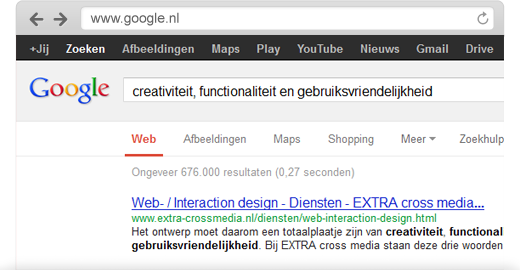 Google zoeken en vinden